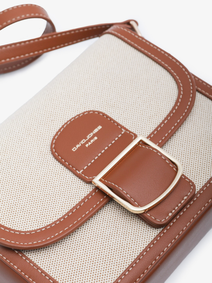 Сумка женская David Jones 7014 cognac