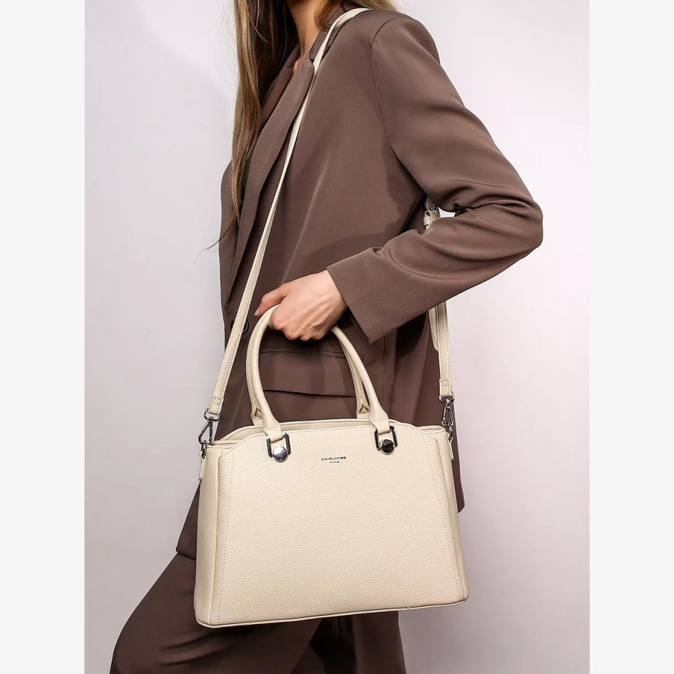 Сумка женская David Jones 6927 cr.white