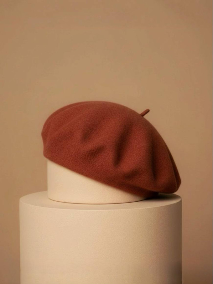 Берет женский Stigler, терракот Берет женский Stigler, терракот