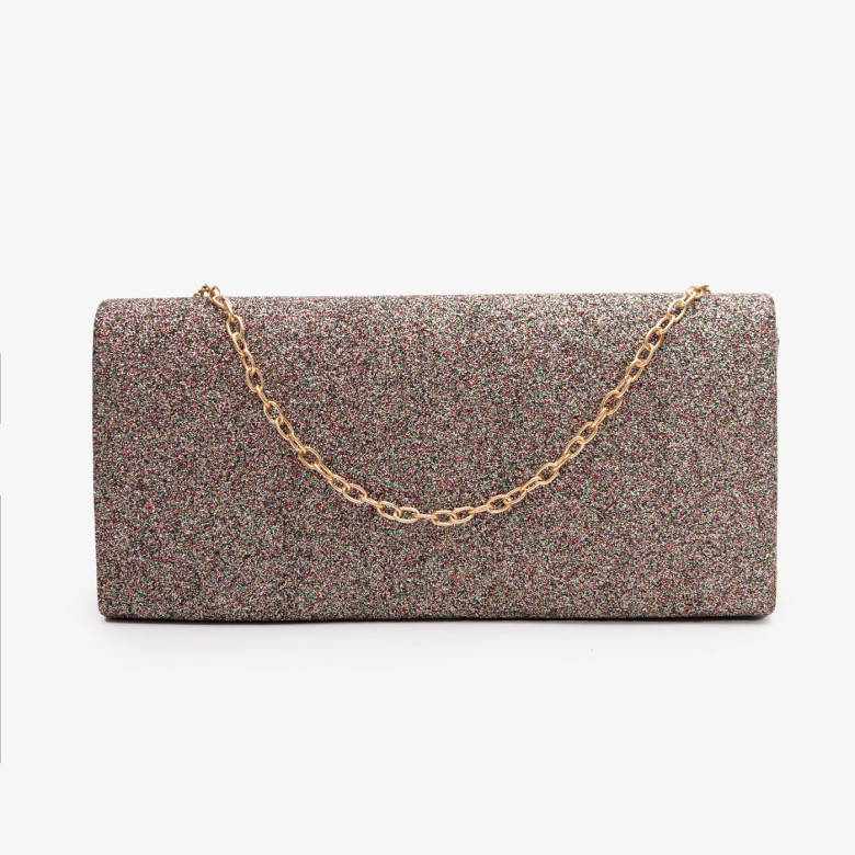 Клатч 1703-1 black/gold