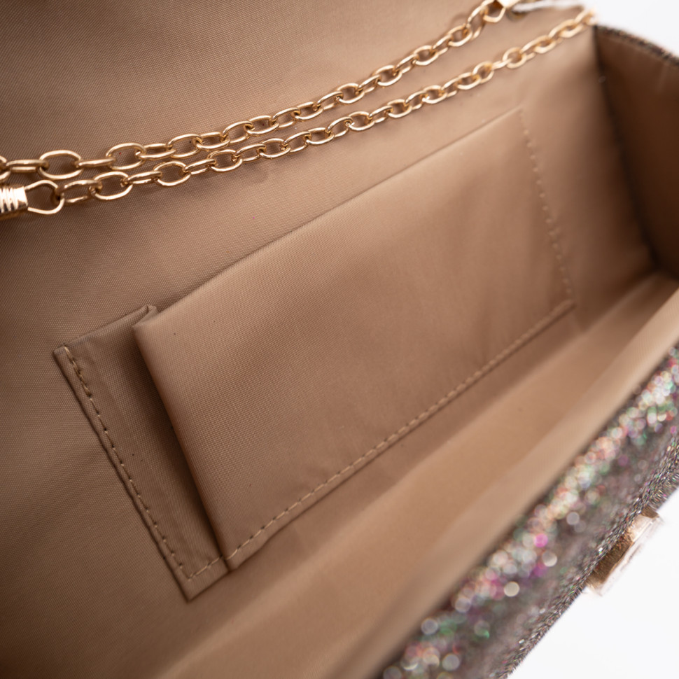 Клатч 1703-1 black/gold