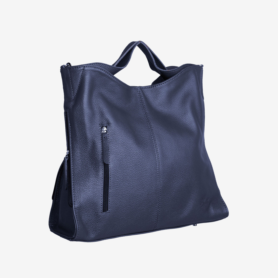 Сумка из кожи Maxsimo Tarnavsky 2029 тёмно-синий флотер Сумка из кожи Maxsimo Tarnavsky 2029 тёмно-синий флотер