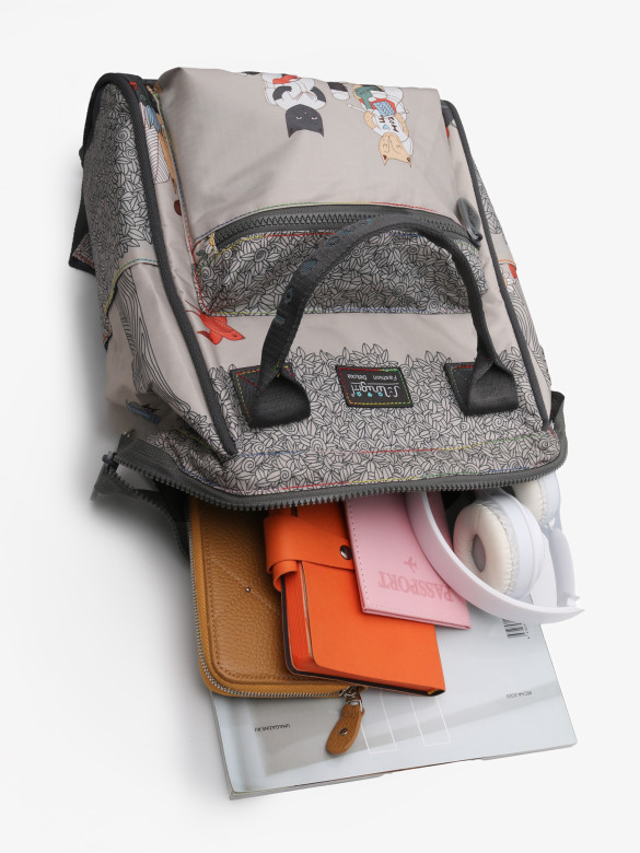 Сумка-рюкзак Minigirl 20186 коты