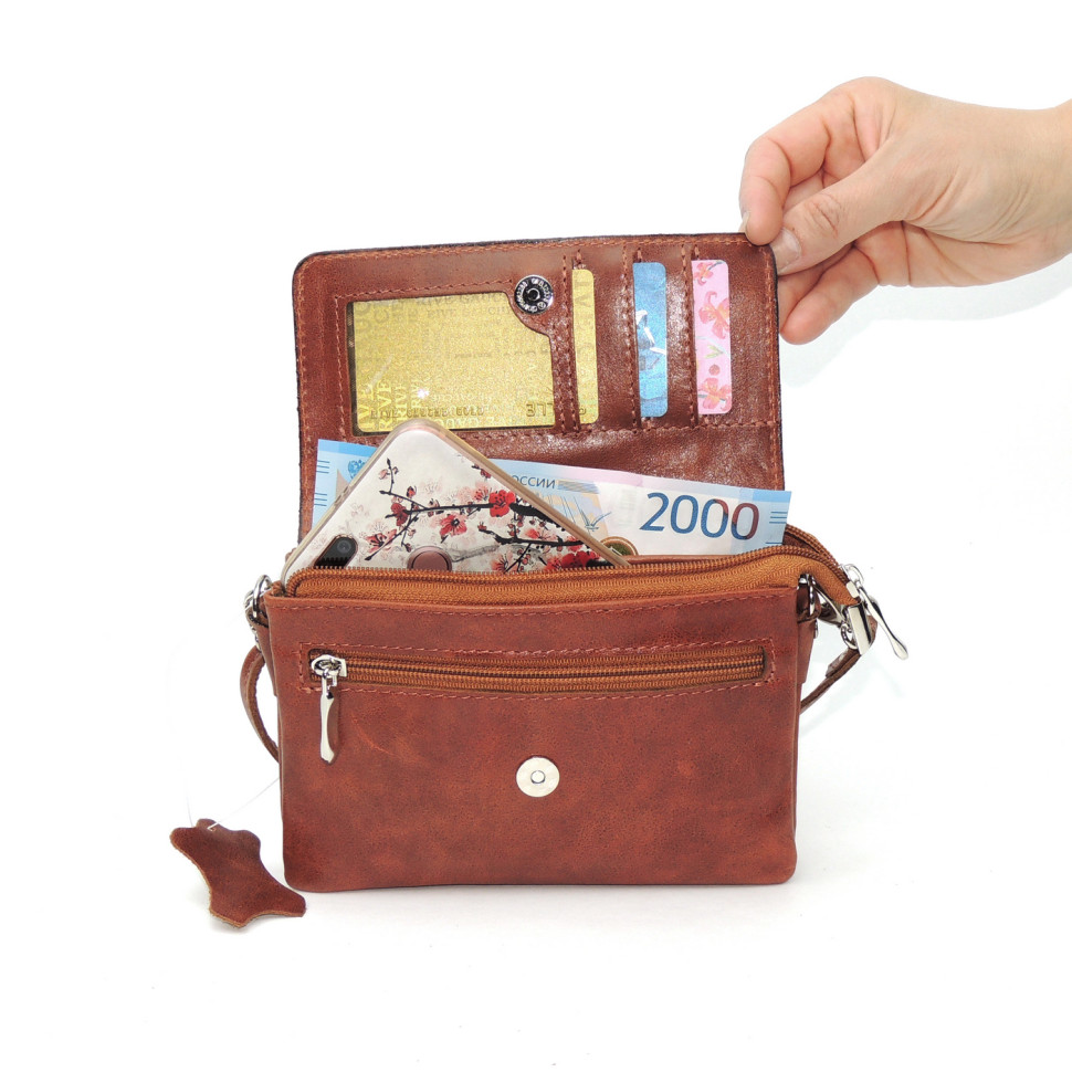 Женская сумочка кошелёк Natalia Kalinovskaya С53п-601 «Лисиа» Женская сумочка кошелёк Natalia Kalinovskaya С53п-601 «Лисиа»