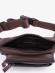 Мужская сумка на пояс ZUOBINLI 0186(9810) коричневая