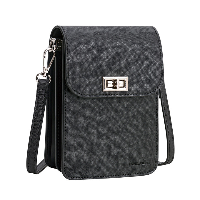 Сумка женская David Jones 6968 black Сумка женская David Jones 6968 black