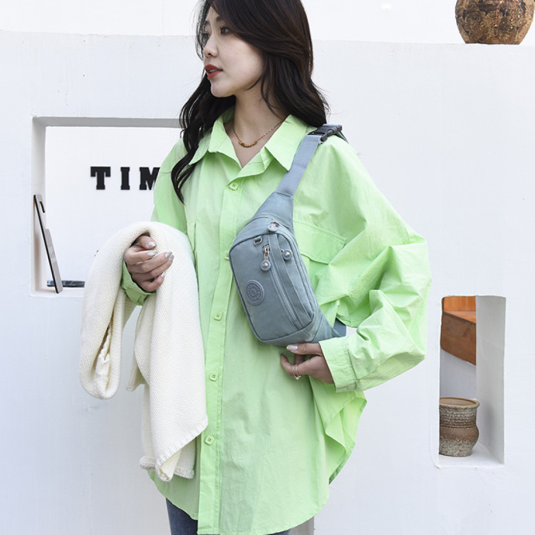 Сумка на пояс Bobo 8829-1 тёмно-бежевая