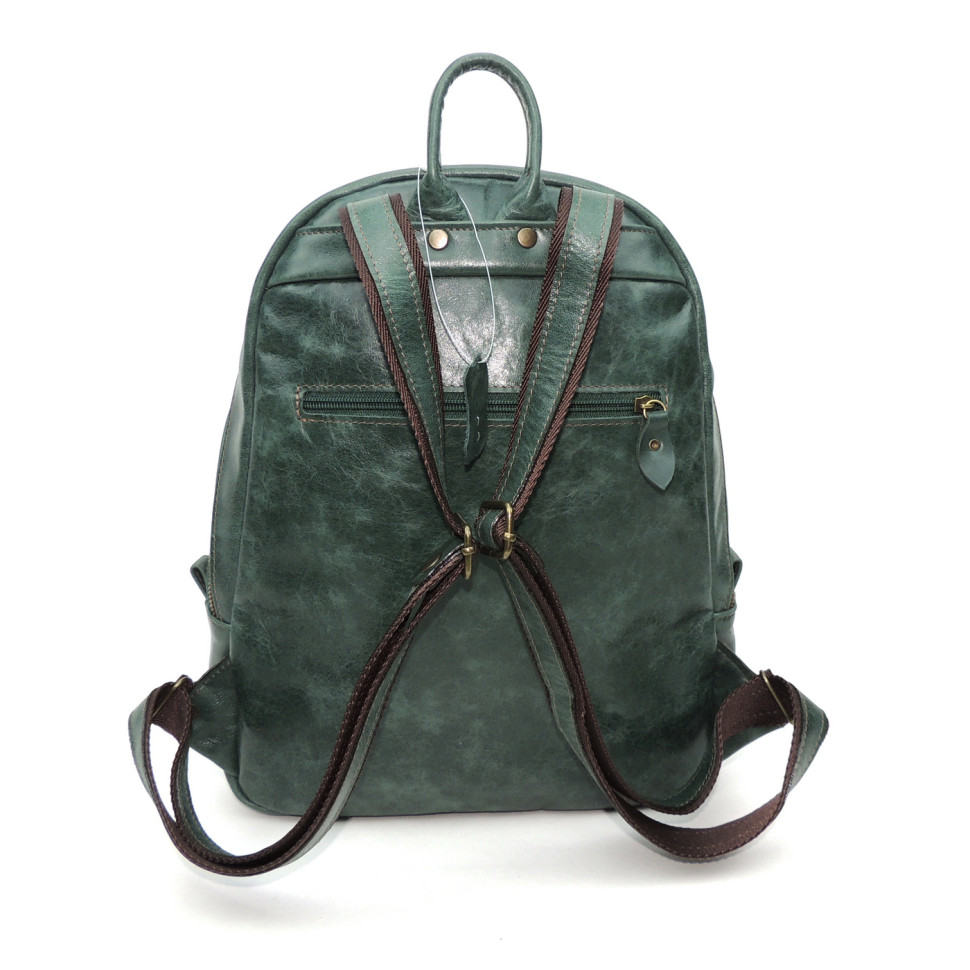 Рюкзак женский Natalia Kalinovskaya, Р43 «Малахит» зеленый Рюкзак женский Natalia Kalinovskaya, Р43 «Малахит» зеленый