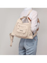 Сумка-рюкзак Runyi 1663 бежевая Сумка-рюкзак Runyi 1663 бежевая