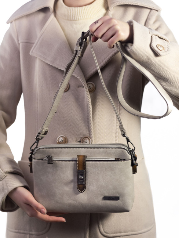 Сумка женская Flame Dance 88250 grey Сумка женская Flame Dance 88250 grey