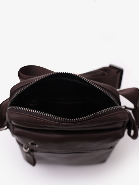 Сумка мужская Baggins 8718 коричневая Сумка мужская Baggins 8718 коричневая