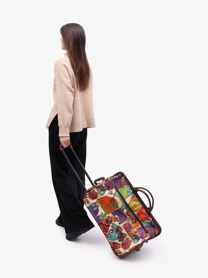 Сумка дорожная TsV 513 кошки