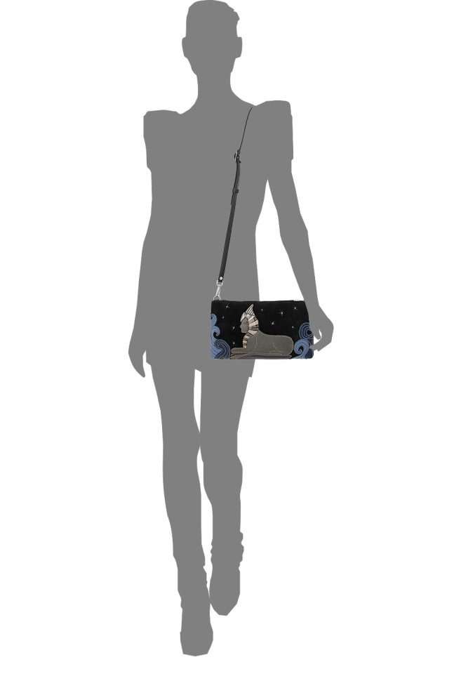 Сумка женская Protege, 251-249 "Сфинкс" чёрная Сумка женская Protege, 251-249 "Сфинкс" чёрная