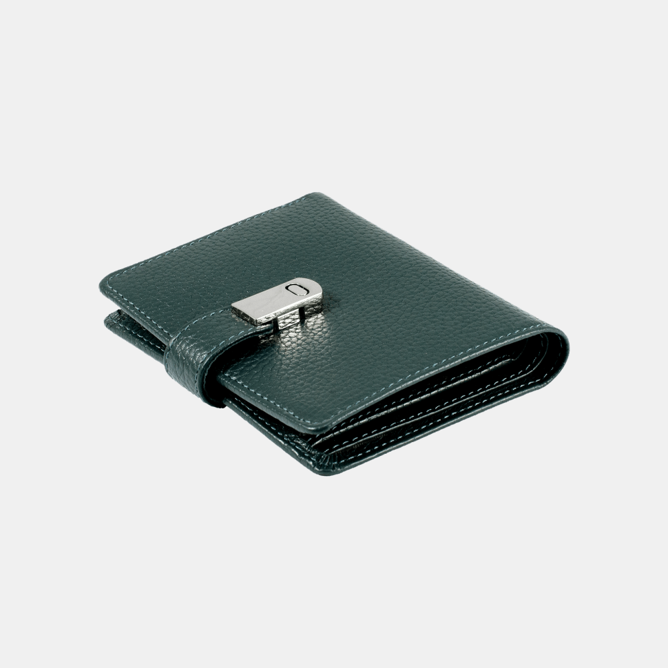 Портмоне женское ПЖ-475-1585 т.зелёное Портмоне женское ПЖ-475-1585 т.зелёное