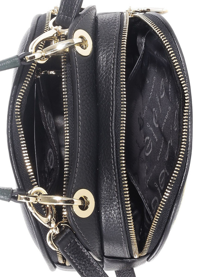 Сумка Curanni 2538 дольче замша черная