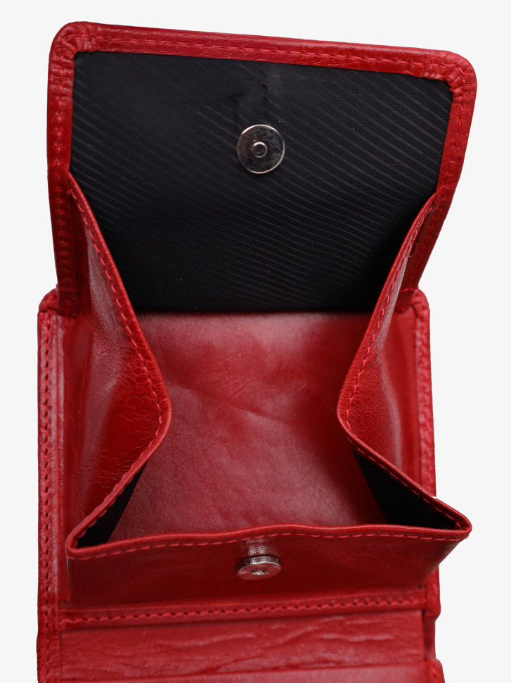 Портмоне женское Вектор ПЖ-465-1930 красное (бегония)