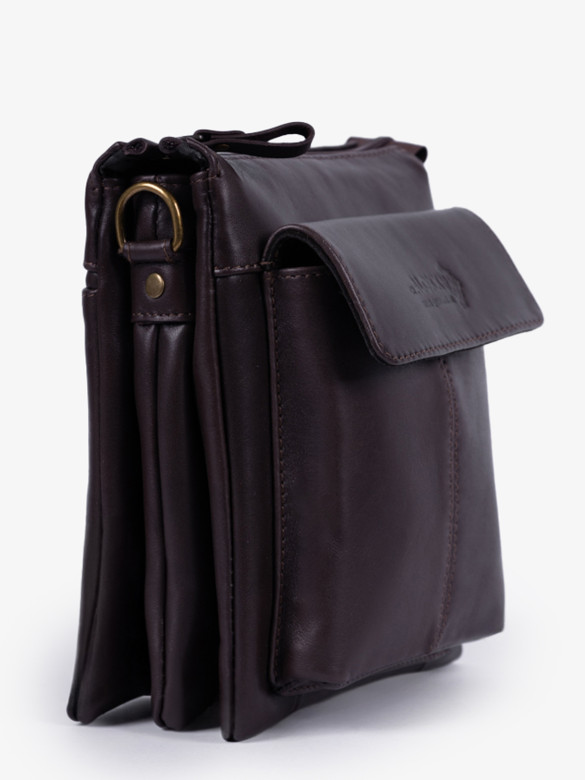 Сумка мужская zн ALEXX ALG0108 коричневая наппа Сумка мужская zн ALEXX ALG0108 коричневая наппа