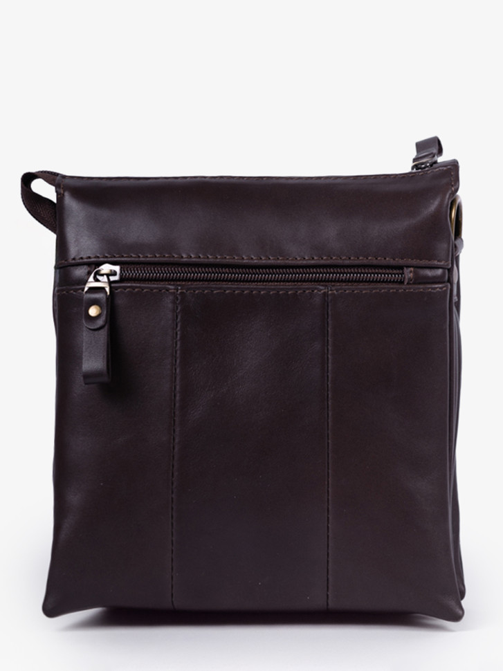 Сумка мужская zн ALEXX ALG0108 коричневая наппа