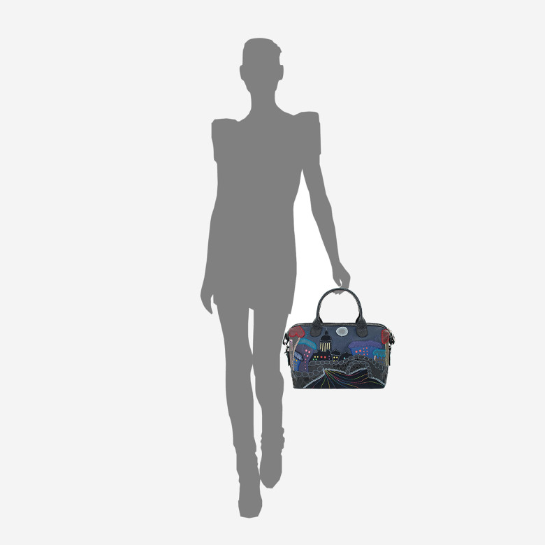 Сумка женская Protege, ДС-195-238 Город №29 чёрная