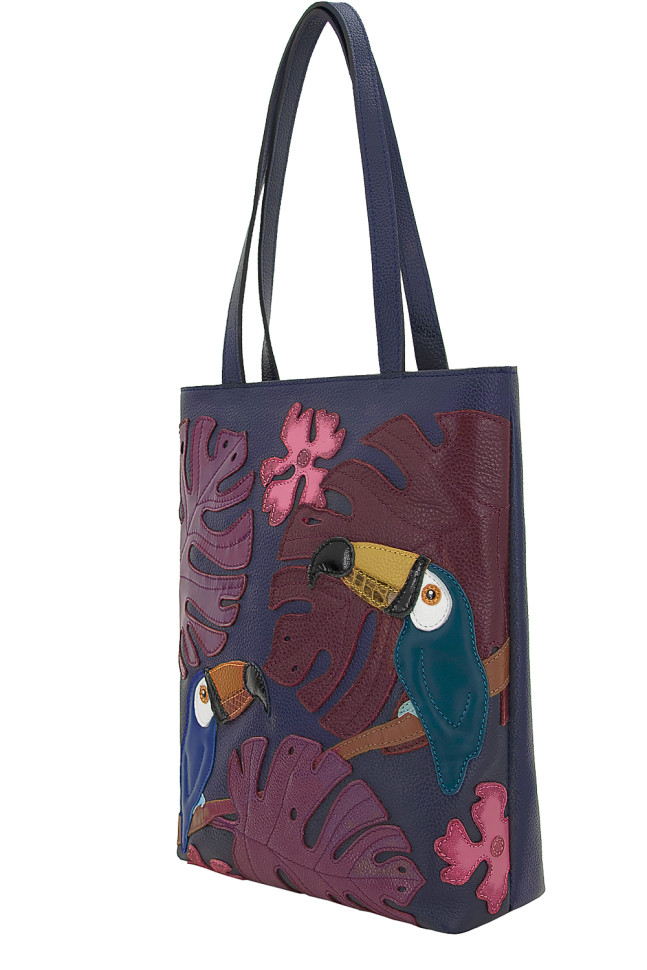 Сумка женская Protege, ДС-517-281 Тукан №2 синий флотер Сумка женская Protege, ДС-517-281 Тукан №2 синий флотер