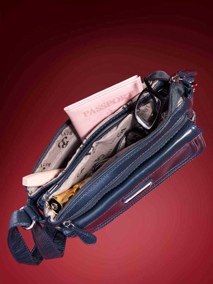 Сумка Runyi 7017 синяя Сумка Runyi 7017 синяя