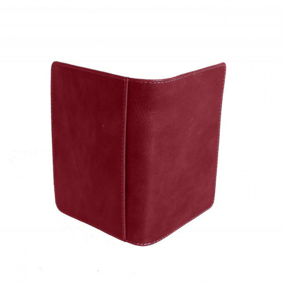 Обложка для паспорта 02-002-0951 бордо лак Обложка для паспорта 02-002-0951 бордо лак