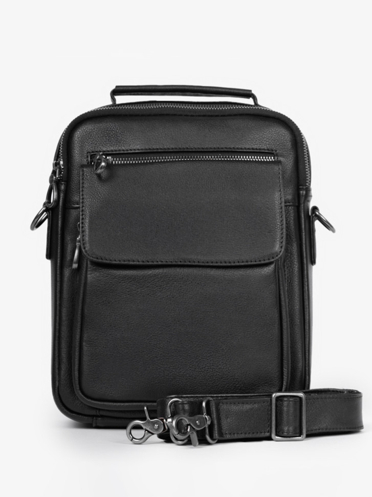 Сумка мужская Baggins Б 725 черная Сумка мужская Baggins Б 725 черная