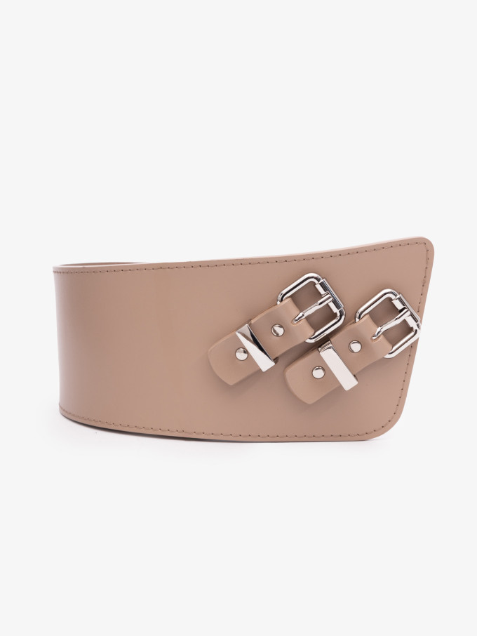 Ремень на пояс женский Baggins 1524 бежевый Ремень на пояс женский Baggins 1524 бежевый