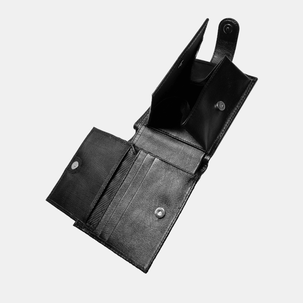 Портмоне мужское ПМ-426-1010 чёрное Портмоне мужское ПМ-426-1010 чёрное