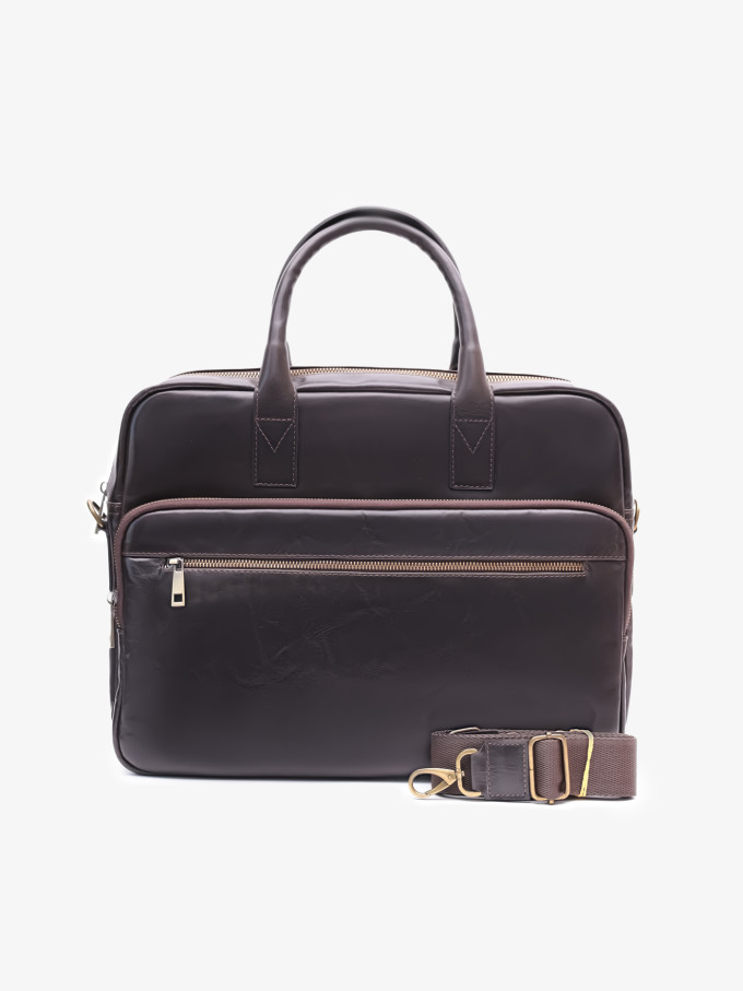 Сумка мужская zн ALEXX ALG0124 коричневый пулап Сумка мужская zн ALEXX ALG0124 коричневый пулап