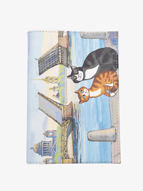 Обложка для паспорта Grand 02-006-180 коты Обложка для паспорта Grand 02-006-180 коты
