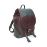 Рюкзак женский Natalia Kalinovskaya, "Дженис" зеленый/бордо