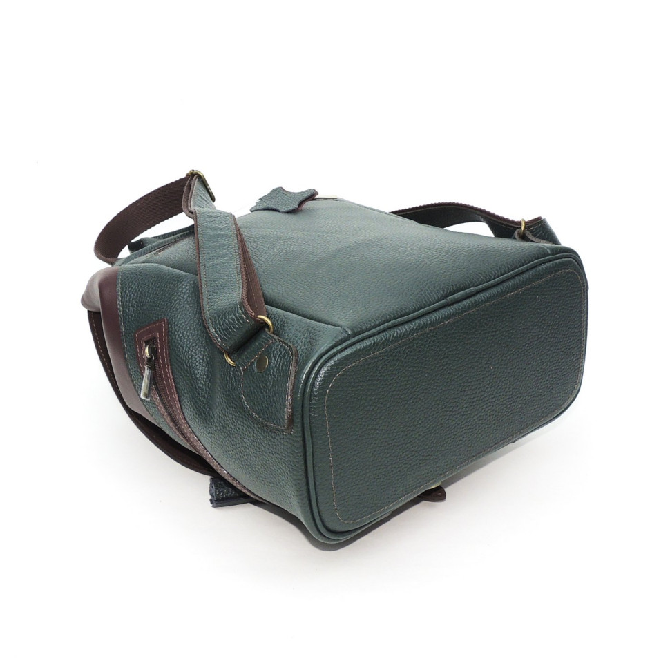 Рюкзак женский Natalia Kalinovskaya, "Дженис" зеленый/бордо Рюкзак женский Natalia Kalinovskaya, "Дженис" зеленый/бордо