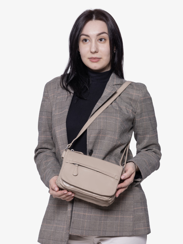 Сумка Runyi, RY-7019 бежевая Сумка Runyi, RY-7019 бежевая