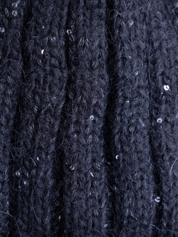 Шапка женская 12838/2 MARHATTER чёрный(56-58) Шапка женская 12838/2 MARHATTER чёрный(56-58)