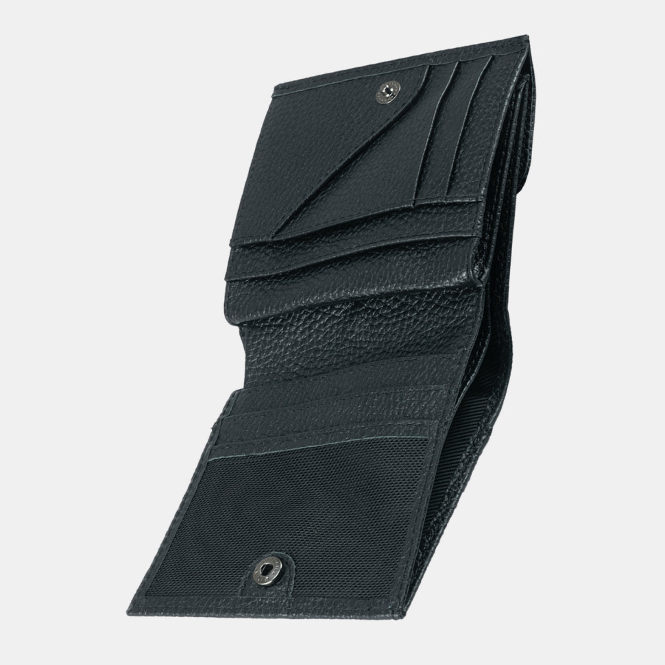 Портмоне женское PerFetto, Flori ПЖ-464-3210 чёрное Портмоне женское PerFetto, Flori ПЖ-464-3210 чёрное