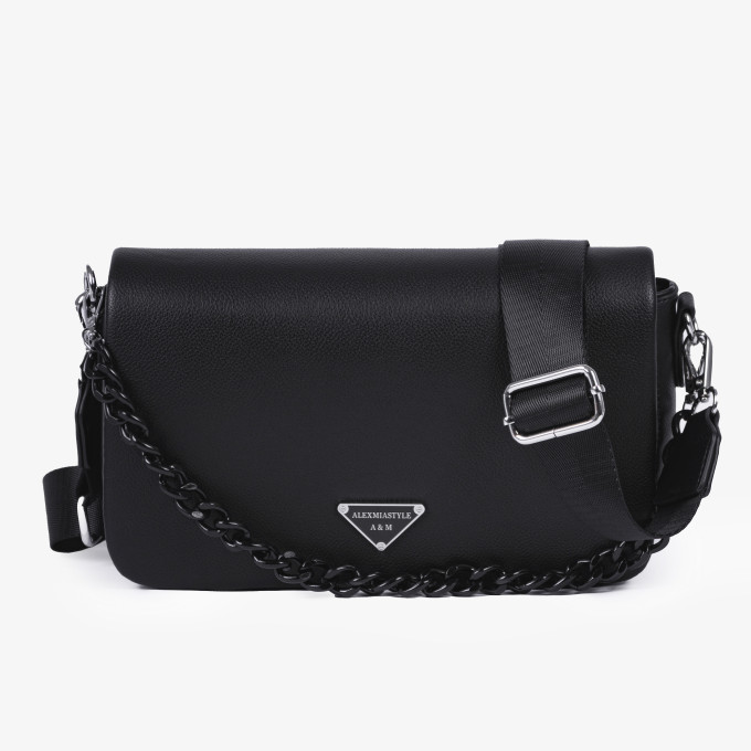 Сумка Alex&Mia, 9130 черная Сумка Alex&Mia, 9130 черная