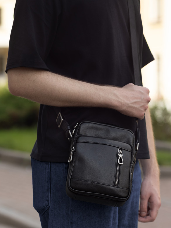 Сумка мужская Baggins 8028 чёрная