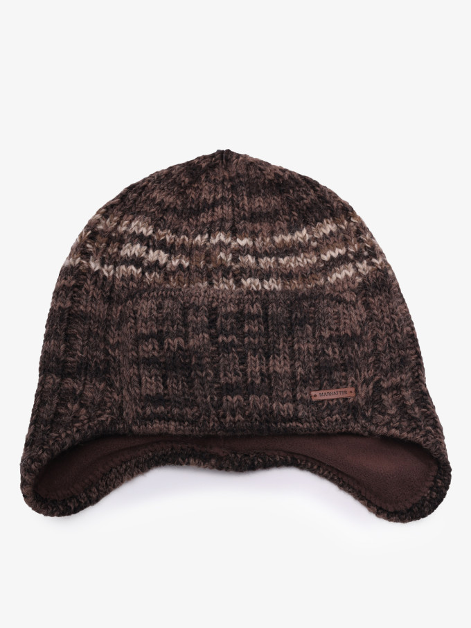 Ушанка 12859 MARHATTER кофе (57-59) Ушанка 12859 MARHATTER кофе (57-59)