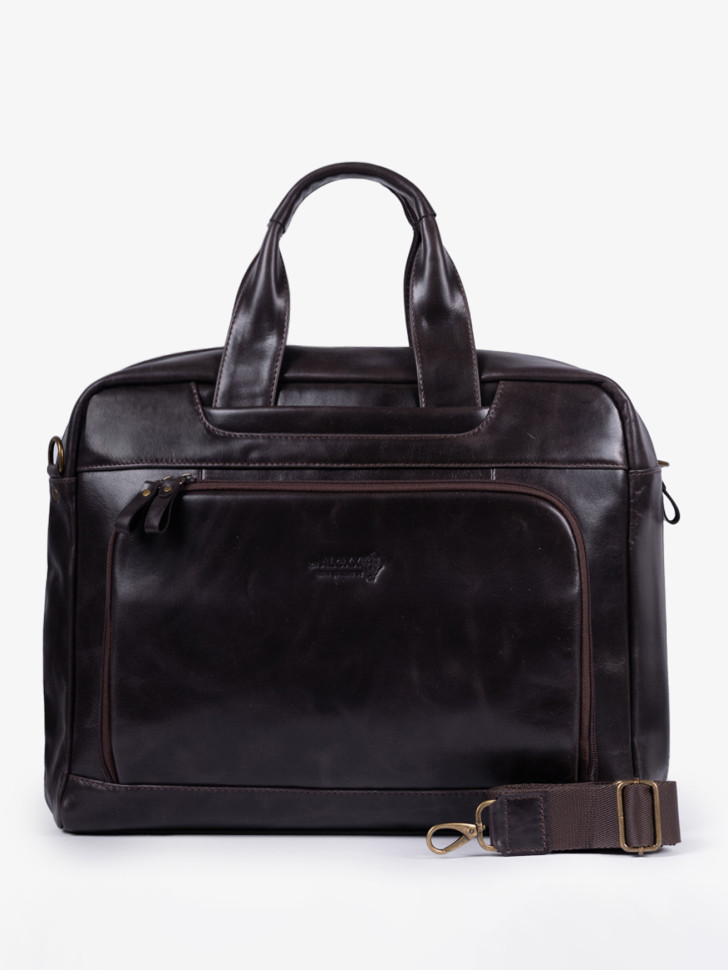 Сумка мужская zн ALEXX ALG0114 коричневая