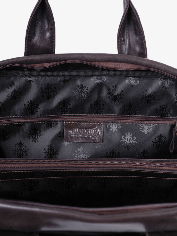 Сумка мужская zн ALEXX ALG0114 коричневая