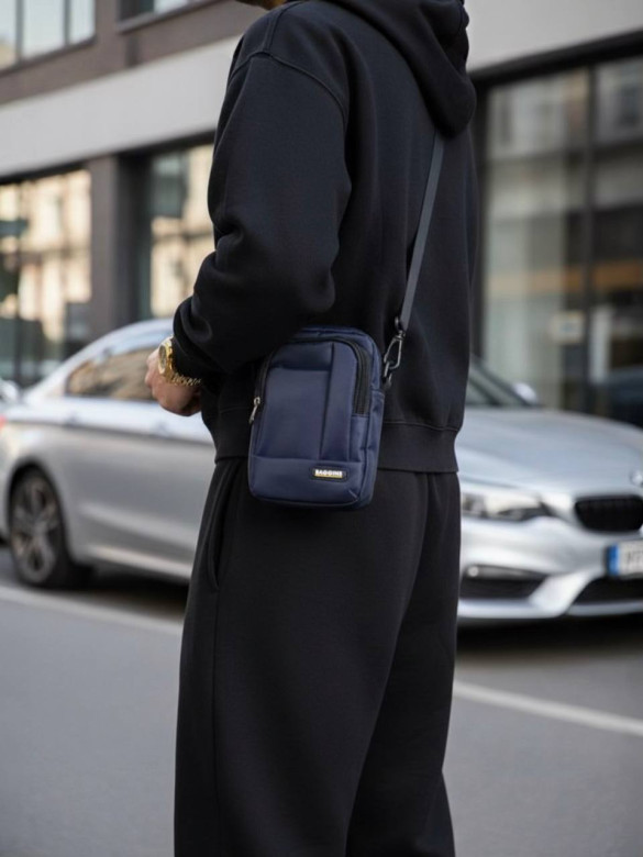 Сумка мужская Baggins 61039 синяя