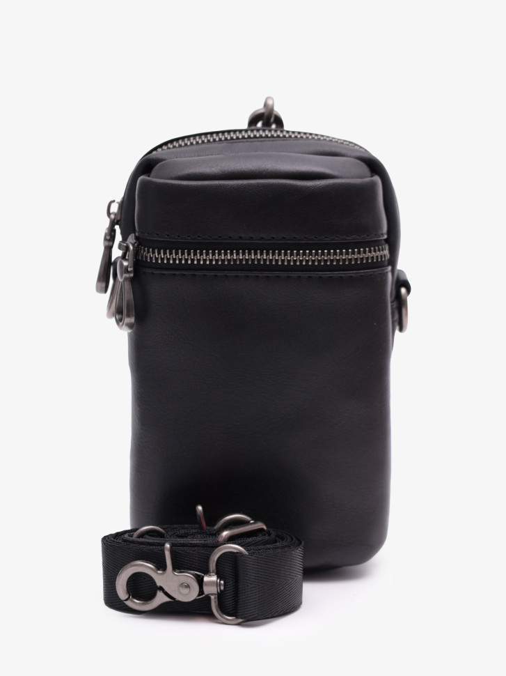 Сумка мужская Baggins 2035 чёрная Сумка мужская Baggins 2035 чёрная