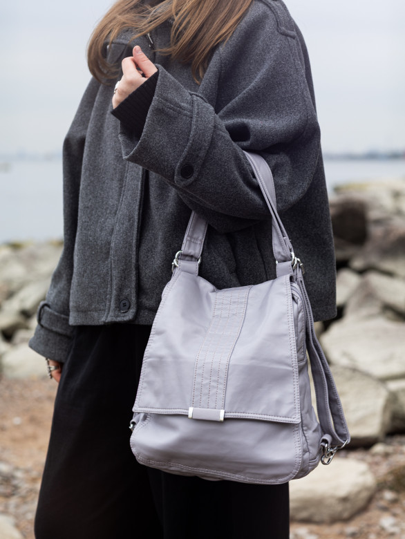 Сумка-рюкзак Baggins 5698 лиловый (40)