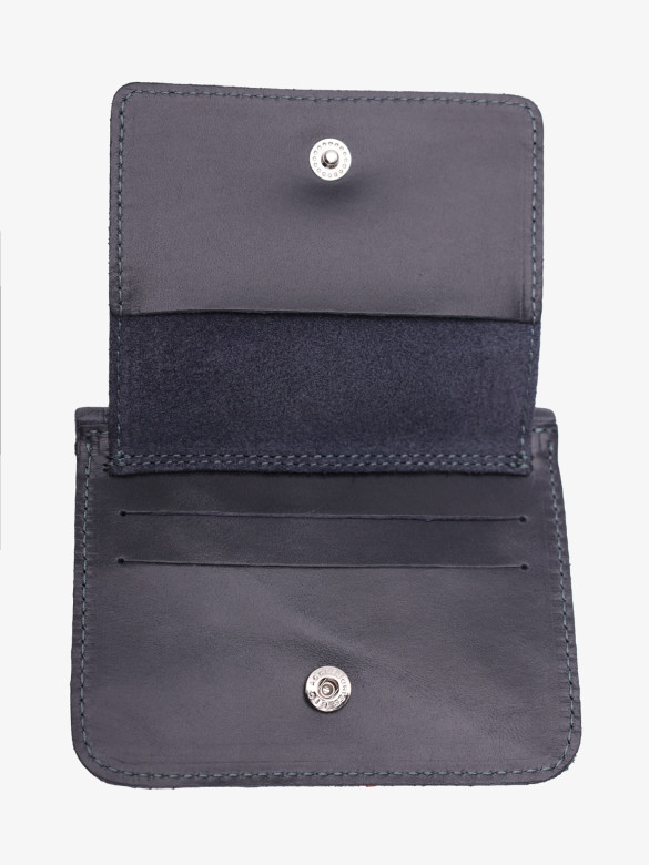 Картхолдер-монетница П-801ft-1940/101 синий