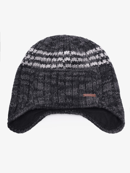 Ушанка 12859 MARHATTER антрацит (57-59) Ушанка 12859 MARHATTER антрацит (57-59)