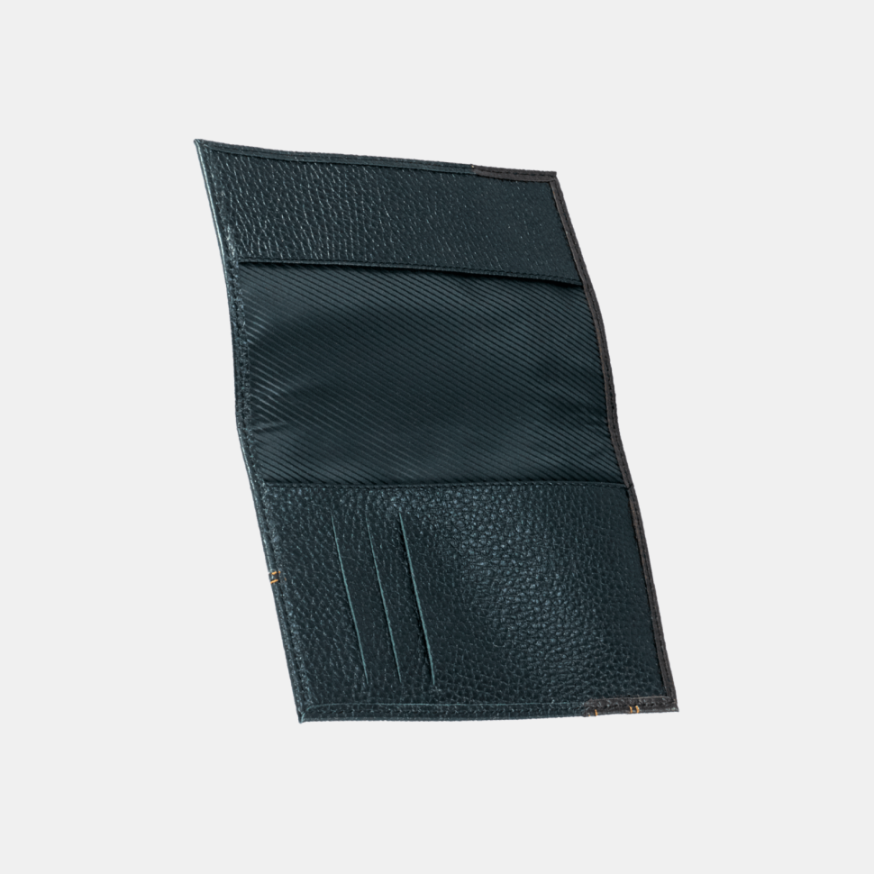 Обложка для паспорта ОП-109-1510/1520 чёрная