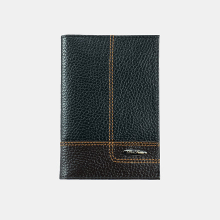 Обложка для паспорта ОП-109-1510/1520 чёрная Обложка для паспорта ОП-109-1510/1520 чёрная