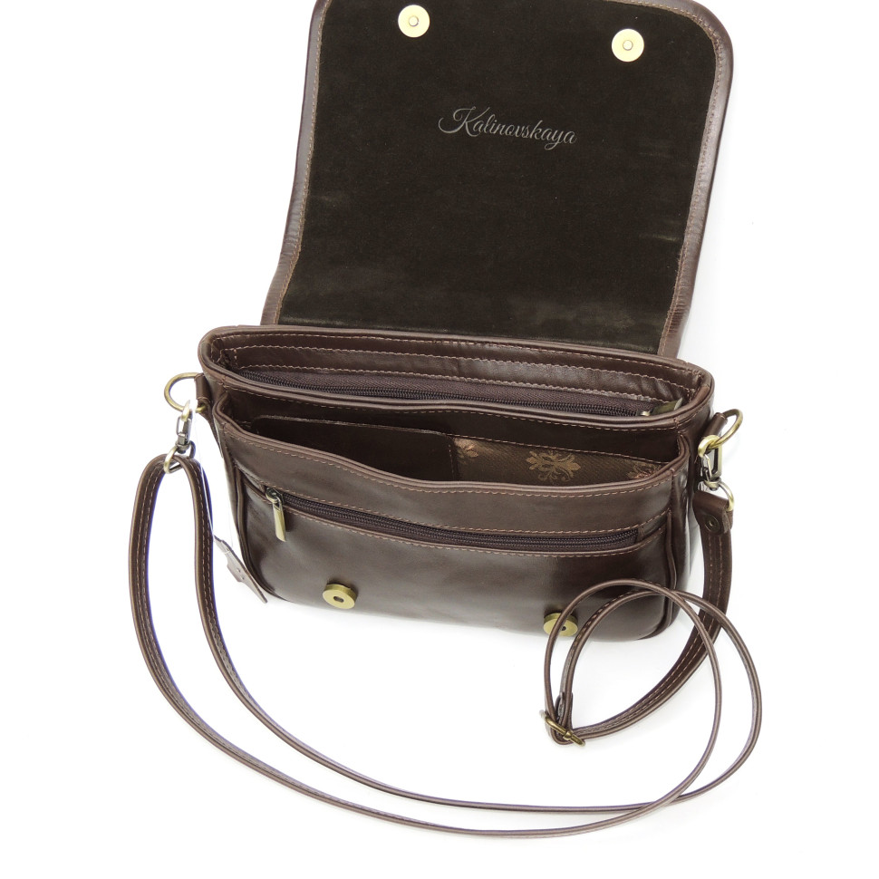 Сумка женская Natalia Kalinovskaya, "Стела" коричневая