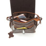 Сумка женская Natalia Kalinovskaya 76р.921 Рики коричневая рептилия